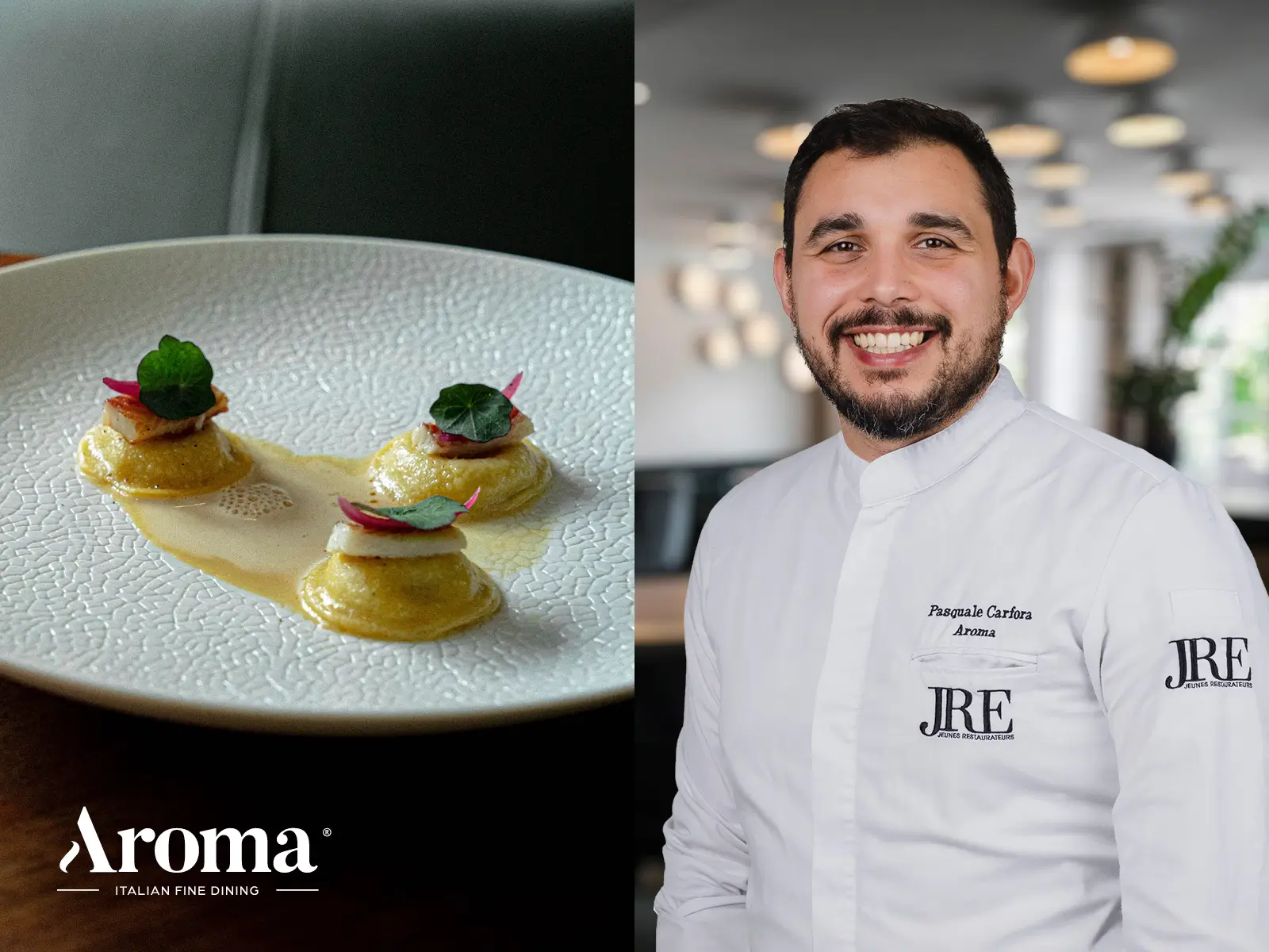 Pasquale carfora van restaurant aroma