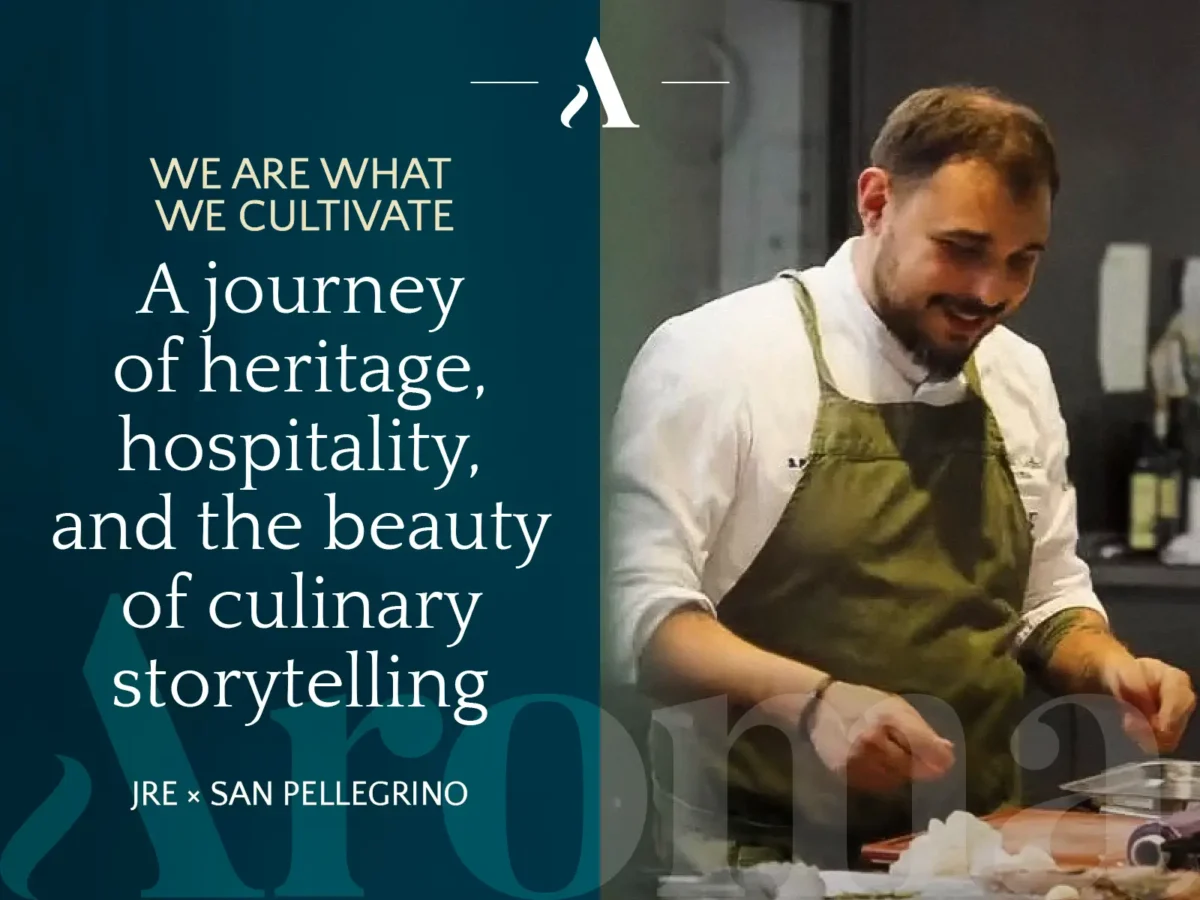 We are what we cultivate: a journey of heritage, hospitality, and the beauty of culinary storytelling