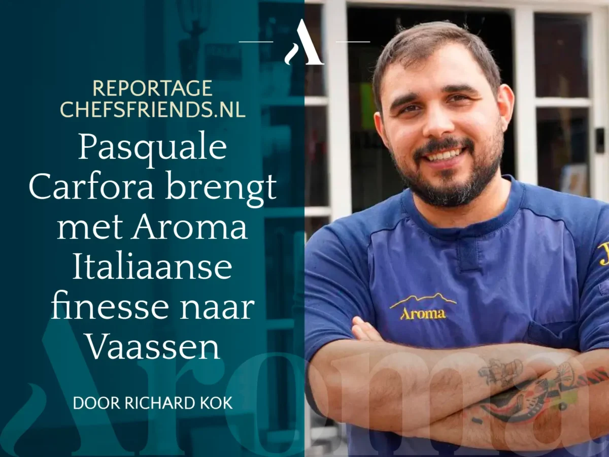 Pasquale carfora brengt met aroma italiaanse finesse naar vaassen