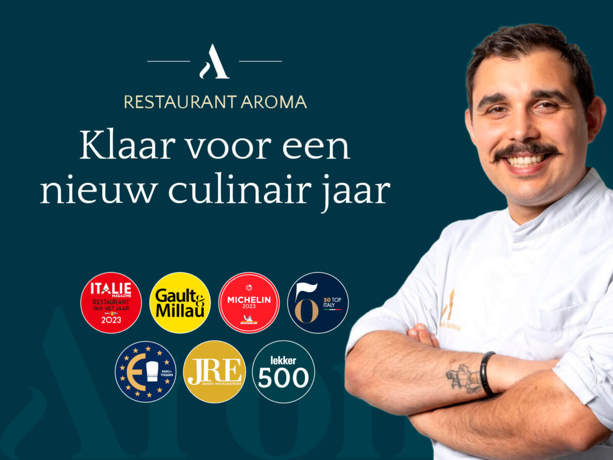 Restaurant aroma, klaar voor een nieuw culinair jaar!