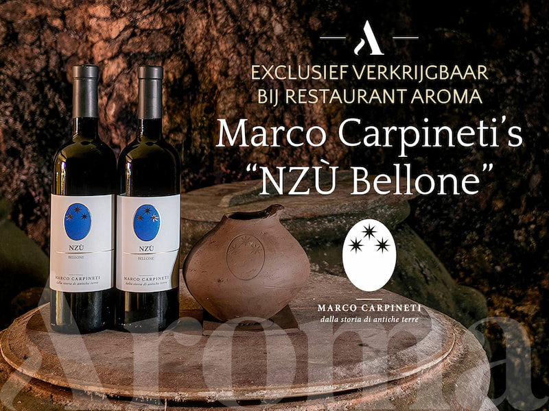 Nieuw op de wijnkaart: nzù bellone: een unieke biodynamische wijn