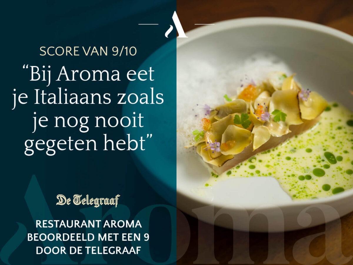 Restaurant aroma telegraaf 1 - restaurant aroma