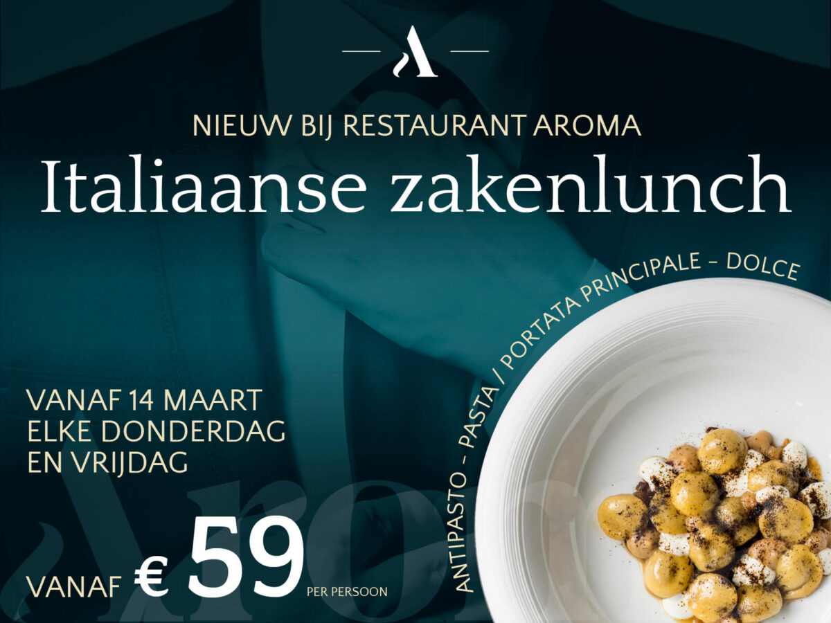 V2 zakenlunch mc - restaurant aroma